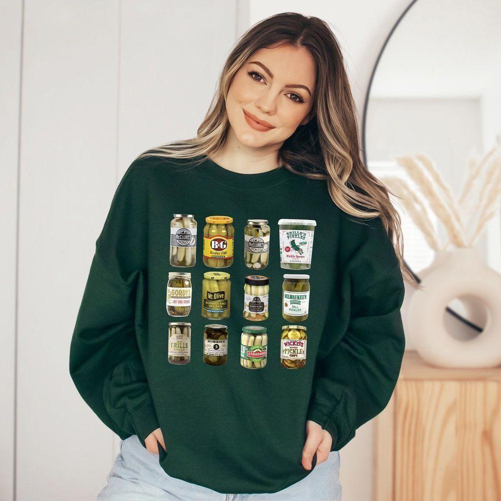 Pickle Lovers Crew Neck Vuitino Shirt